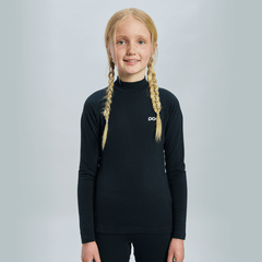 Youth Merino Baselayer Mock Neck Jersey