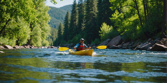 Kayaking Boulder Creek, Boulder CO - Alpine Base & Edge