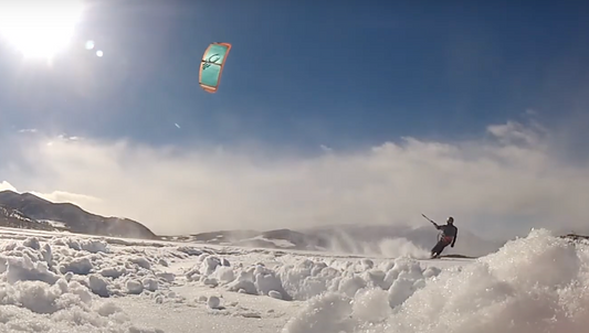 Colorado Snow Kiting: Adrenaline from Lake Dillon to Vail Pass