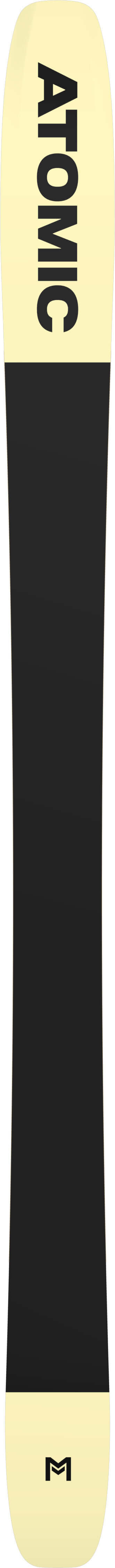 N MAVERICK 105 CTI Black/Gunme detail - SkiBoulder