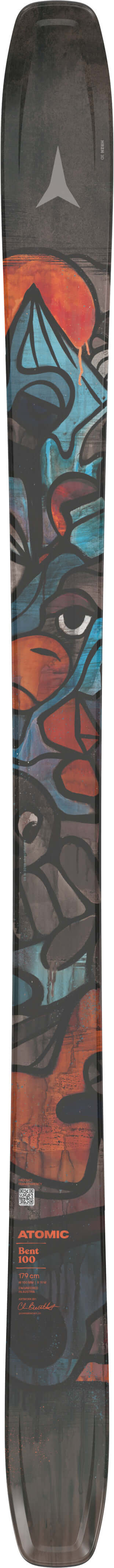 Atomic BENT 100 2026 closeup - SkiBoulder