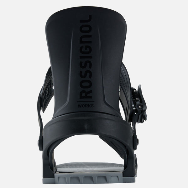 Works Black/Grey Snowboard Binding