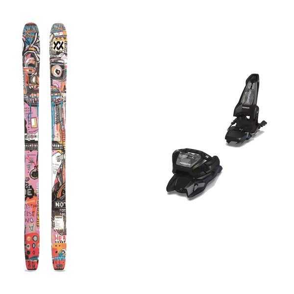 Volkl REVOLT 101 FLAT 2027 with Marker Griffon 13 bindings package