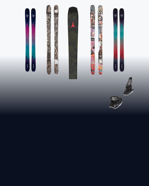 Ski and Marker Griffon 13 binding packages